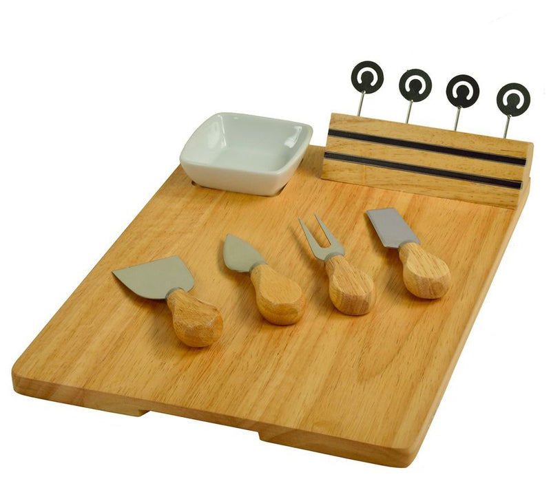 Picnic at Ascot Windsor Hardwood Cheese Board Set — Main view