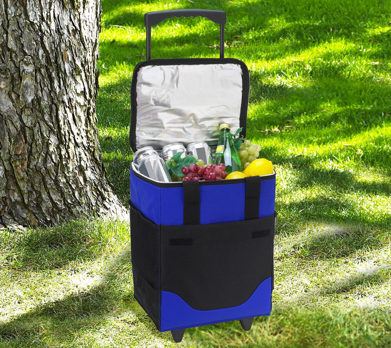 Picnic at Ascot 32-Can Collapsible Rolling Cooler — View 5