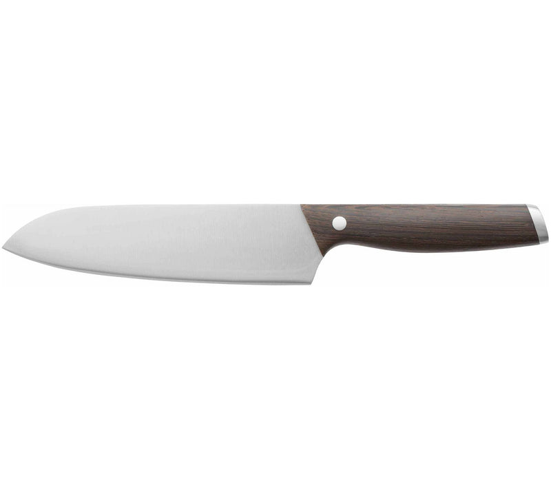BergHOFF Rosewood 7" Stainless Steel Santoku Knife — Main view