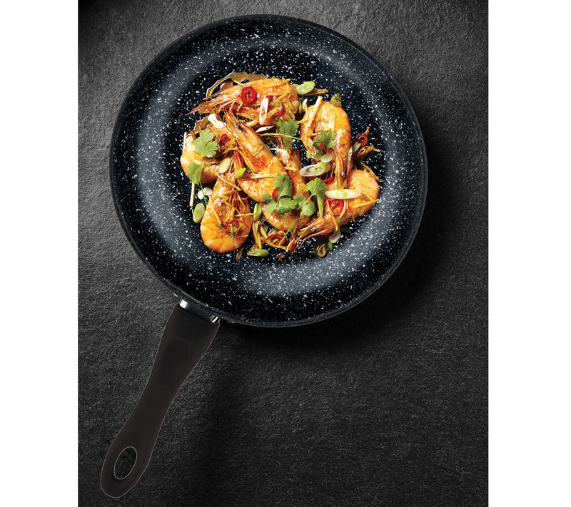 Mepra Wok Fantasia Stone Black With Lid — View 2