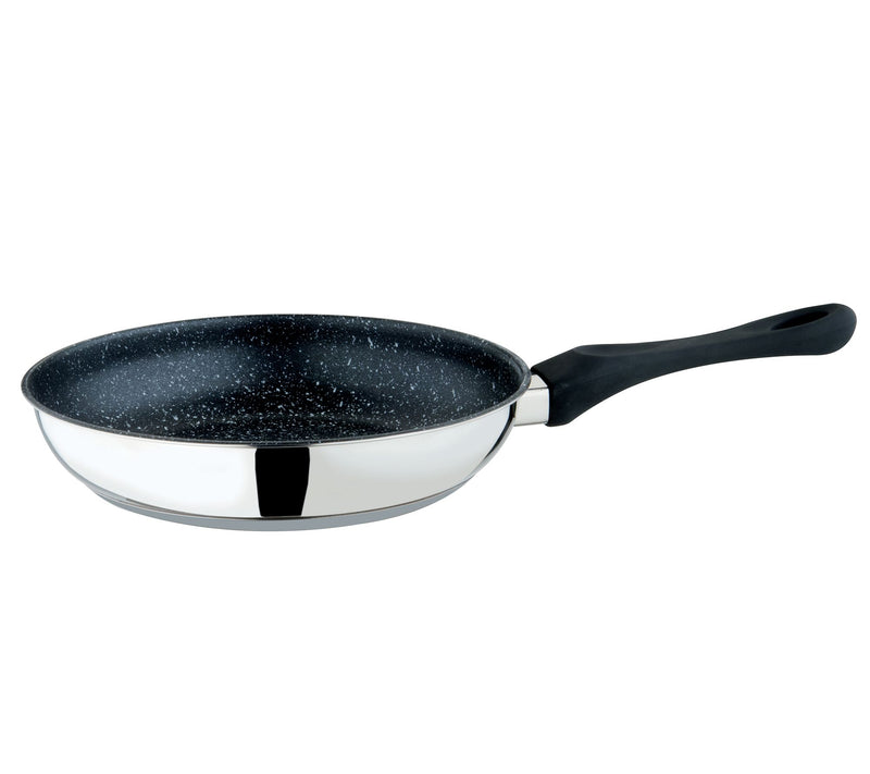 Mepra Frying Pan Fantasia Stone 24cm Black — Main view