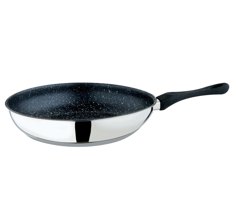 Mepra Frying Pan Fantasia Stone 32cm Black — Main view