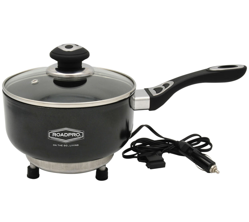 RoadPro 12-Volt Portable Saucepan with NonstickSurface — Main view