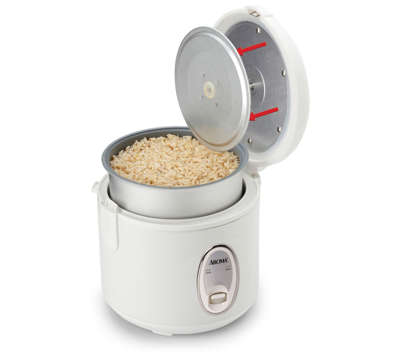Aroma 8-Cup Cool-Touch Rice Cooker — View 3