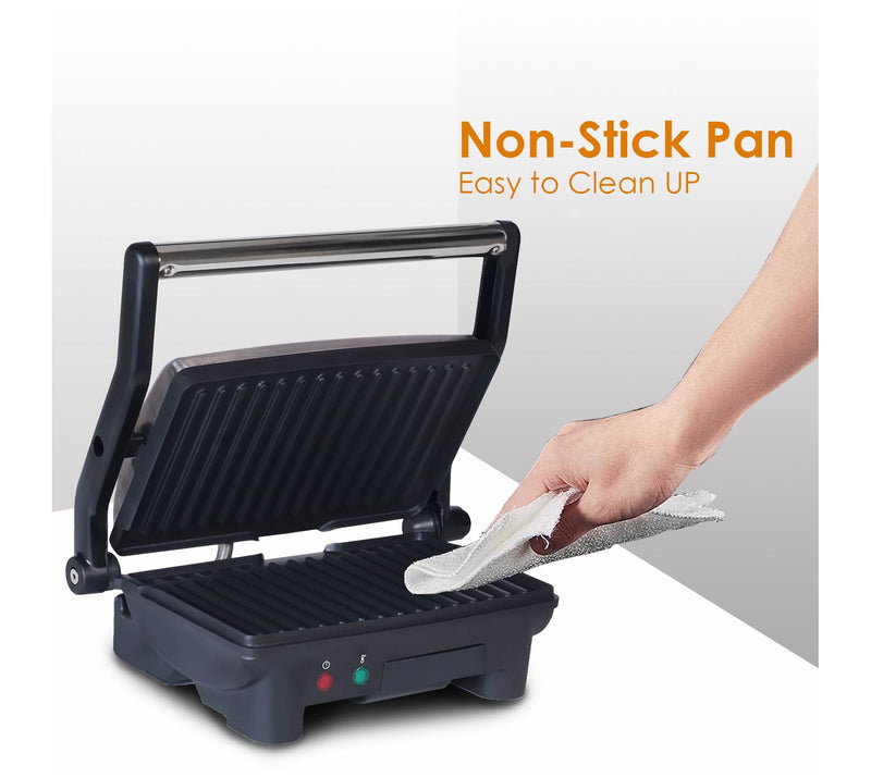 Elite Cuisine 3-in-1 Panini Press & Grill — View 6