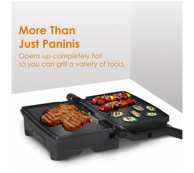 Elite Cuisine 3-in-1 Panini Press & Grill — View 8