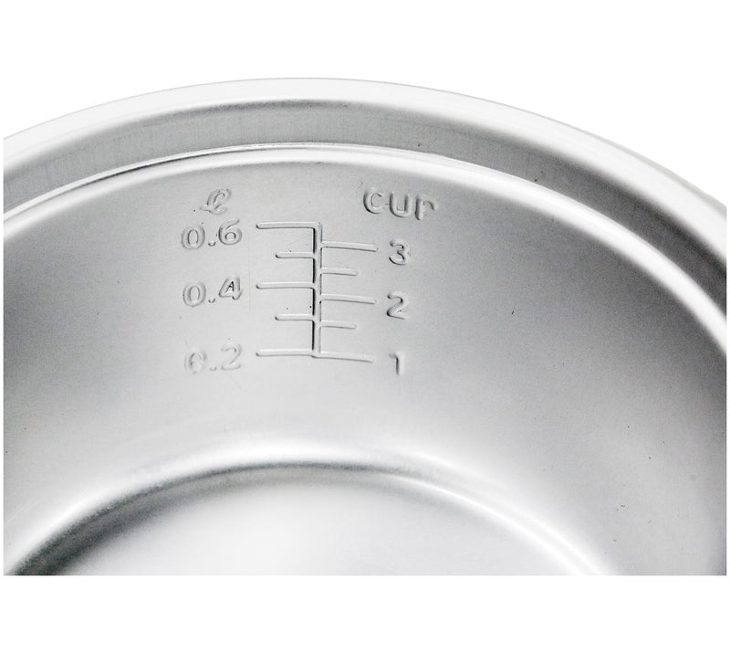 Elite Gourmet 6-cup Rice Cooker with Glass Lid — View 6