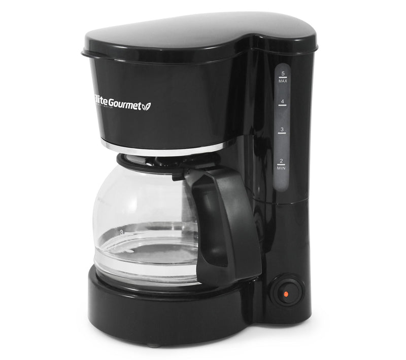 Elite Cuisine 5-Cup Coffeemaker with Pause & Serve — Main view