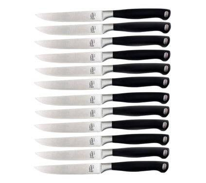 BergHOFF Bistro 12" Stainless Steel Steak Knife, Set of 12