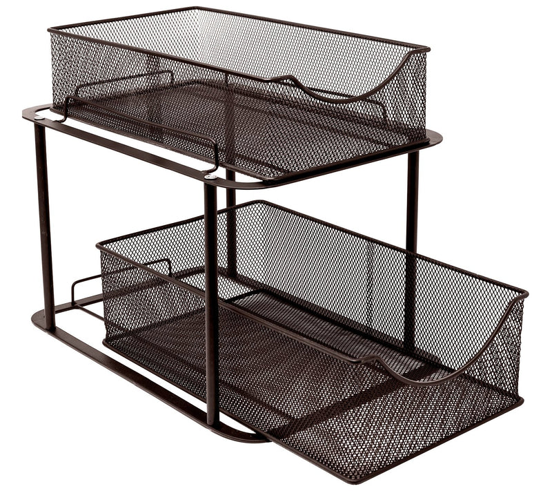 Sorbus 2 Drawers Steel Cabinet Stand — View 6