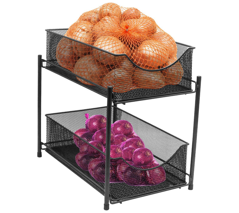 Sorbus 2 Drawers Steel Cabinet Stand — View 10