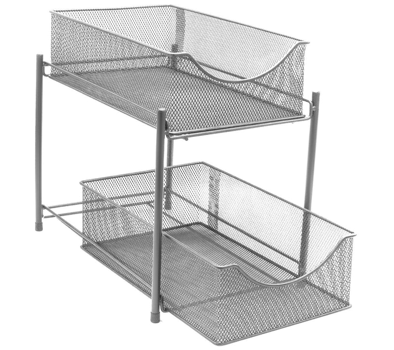 Sorbus 2 Drawers Steel Cabinet Stand — View 7