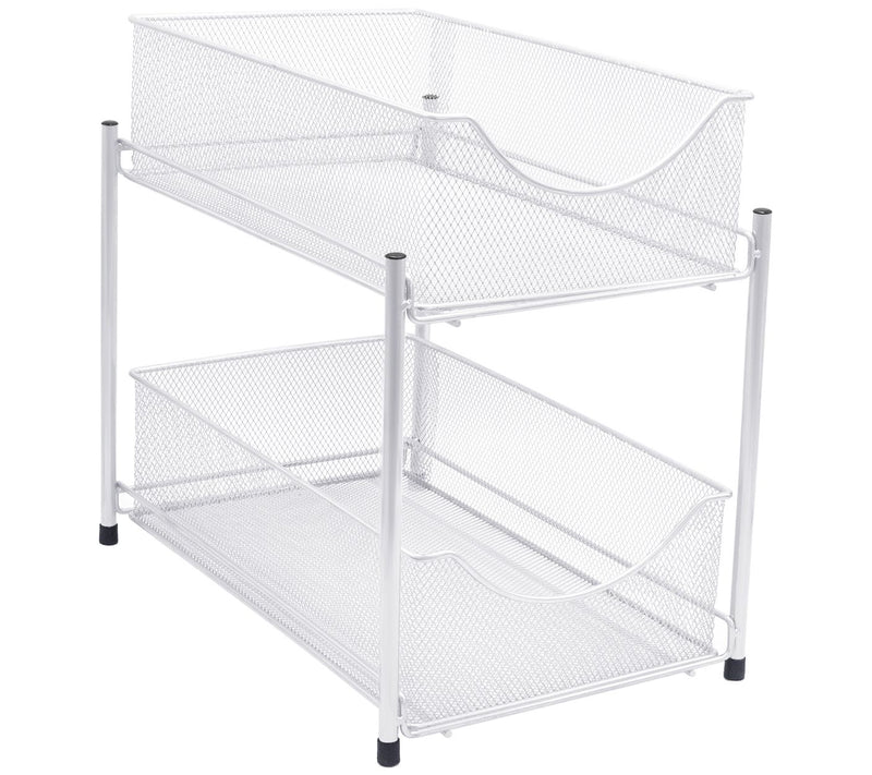 Sorbus 2 Drawers Steel Cabinet Stand — View 9