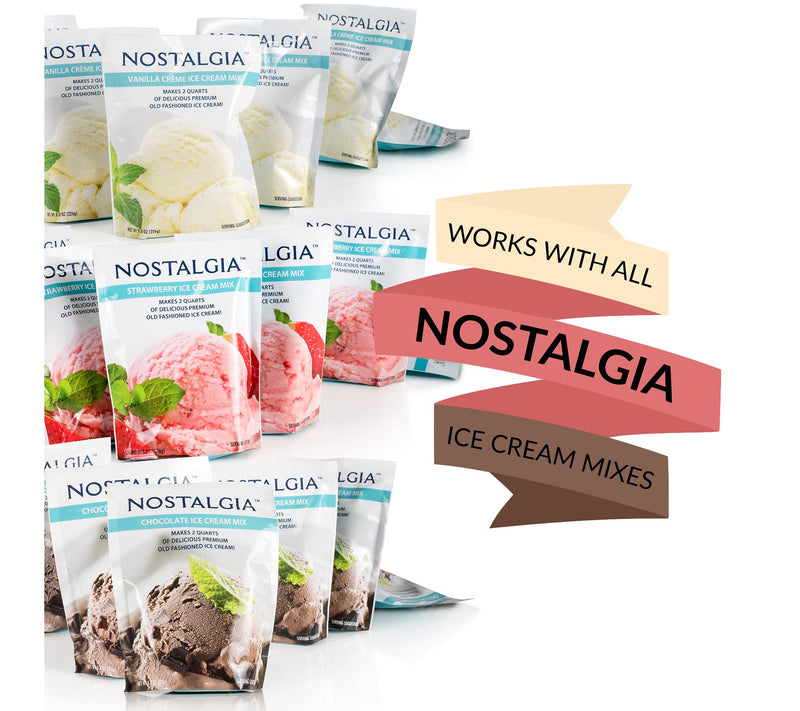 Nostalgia 4-qt Electric Ice Cream Maker — View 6