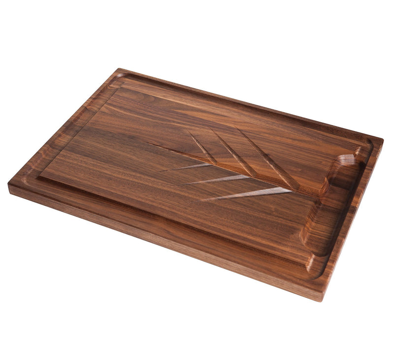 JK Adams Walnut Carving Board 20" x 14" — View 2