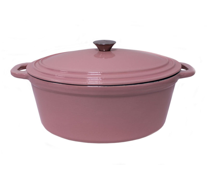 BergHOFF Neo 5-Qt Cast-Iron Oval Covered Casserole — Main view