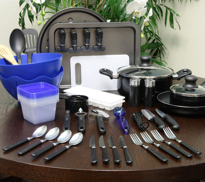 Gibson Total Kitchen 59-Piece Combo Set — View 2
