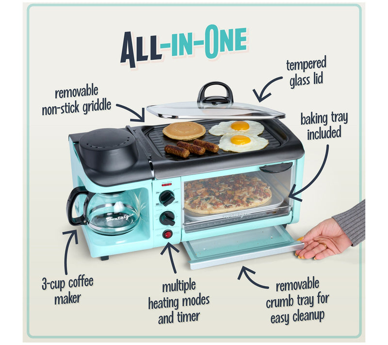 Nostalgia Retro 3-In-1 Breakfast Station — View 10