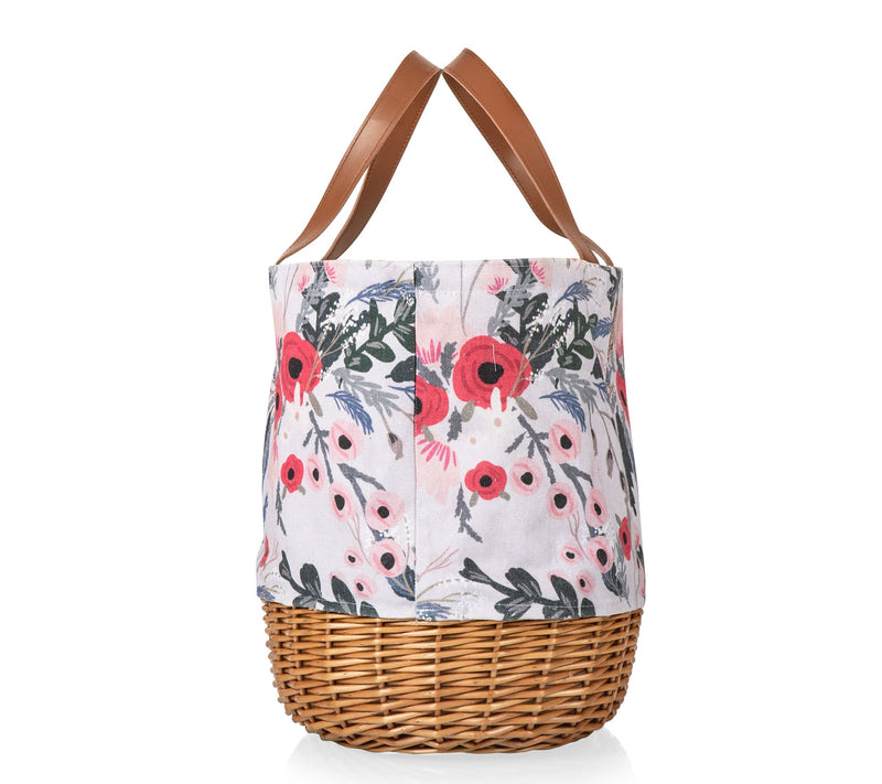 Picnic Time Promenade Floral Picnic Basket for — View 3