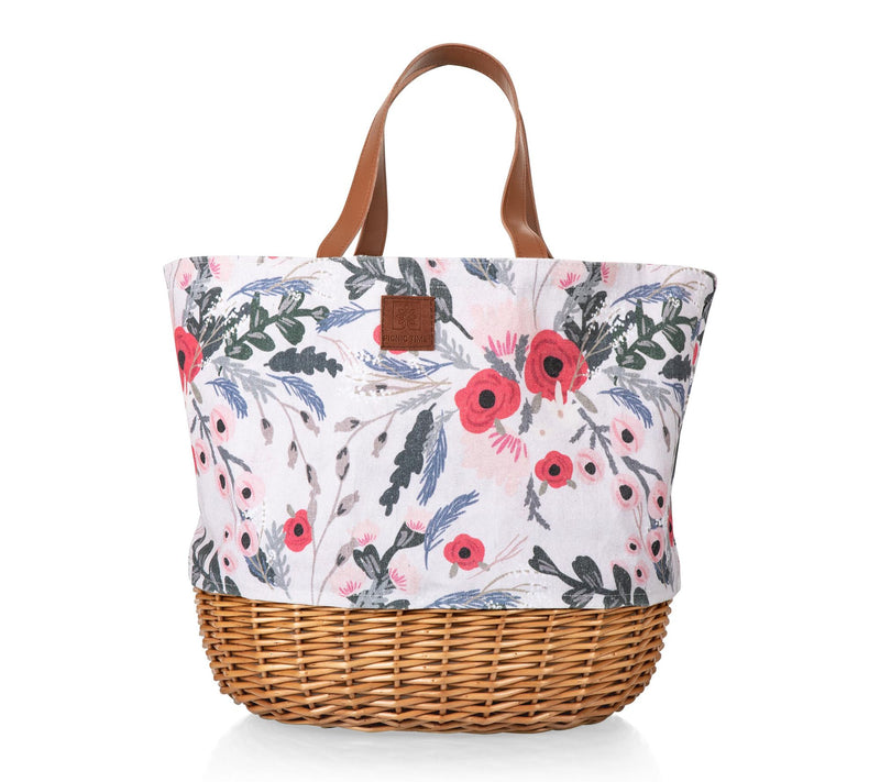 Picnic Time Promenade Floral Picnic Basket for — View 2