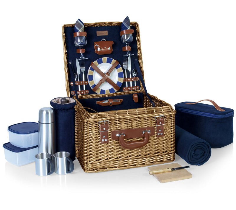 Picnic Time Canterbury Deluxe Picnic Basket for2 — Main view