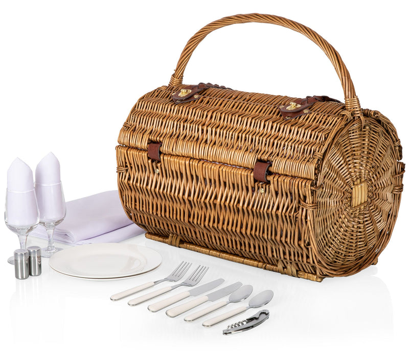 Picnic Time Barrel Picnic Basket for 2 — View 9