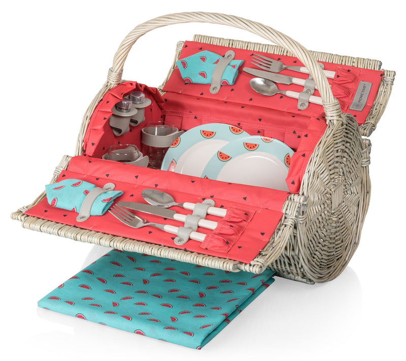Picnic Time Barrel Picnic Basket for 2 — View 7