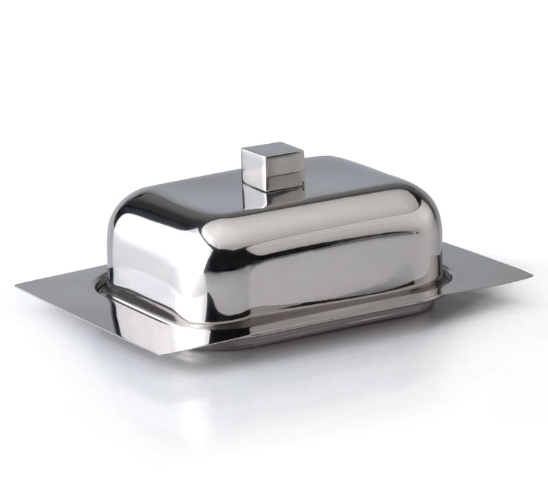 Cubo Stainless 18/10 Stainless Steel Butter Dish — Main view