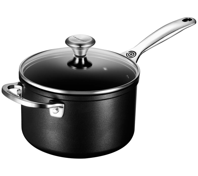 Le Creuset Toughened Nonstick PRO 3-qt Saucepanand Glass Lid — Main view