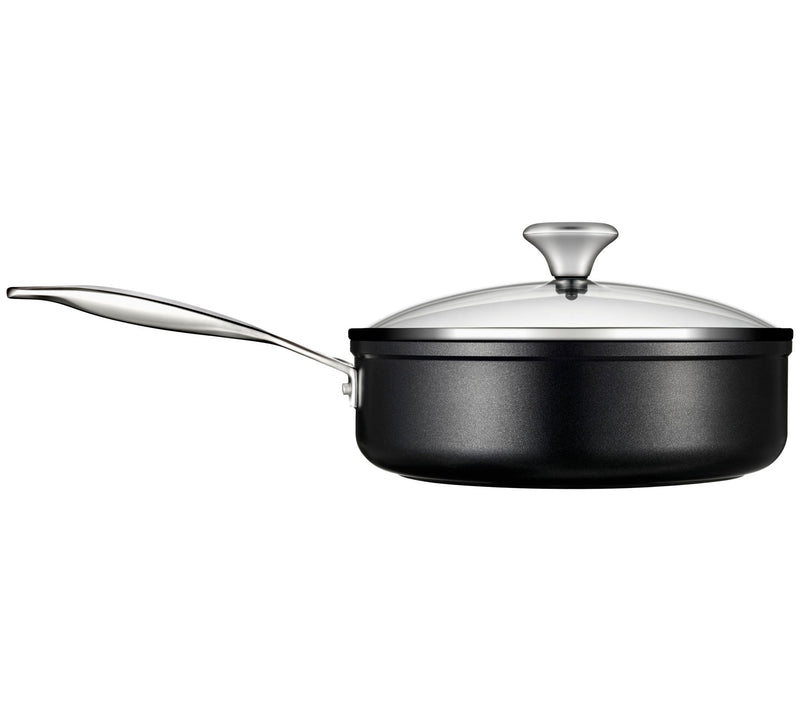 Le Creuset Nonstick PRO 3-1/2 qt. Saute Pan & Glass Lid — View 2