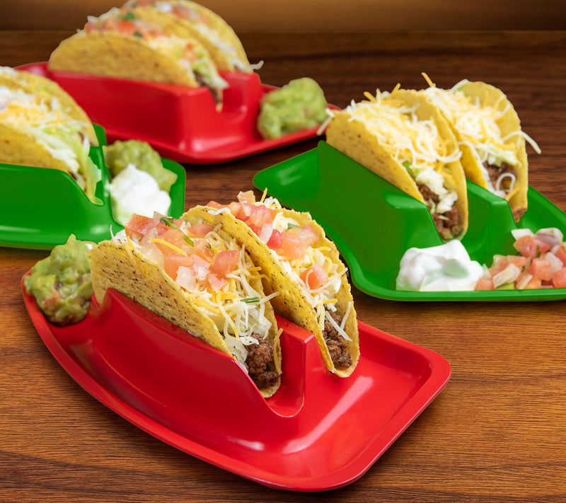 Taco Tuesday Turntable Taco Bar w/ Taco Holders — View 8