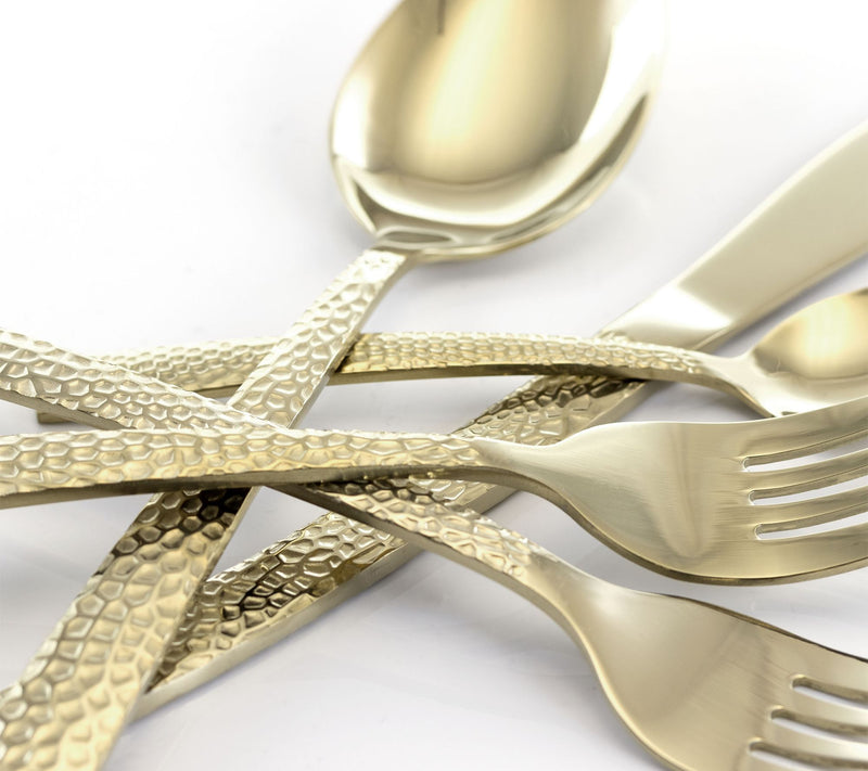 MegaChef Baily 20-Piece Flatware Utensil Set — View 11