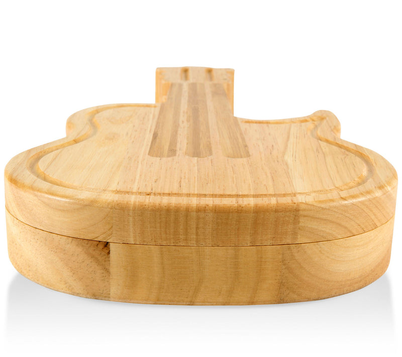 Picnic Time Guitar Cheese Cutting Board & ToolsSet — View 5