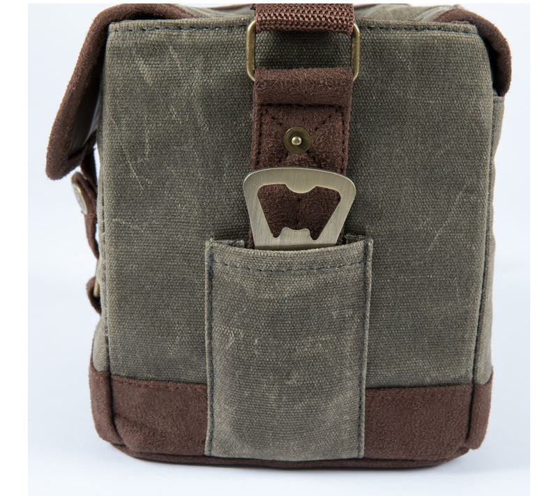 Picnic Time Beer Caddy Cooler Tote with Opener — View 10