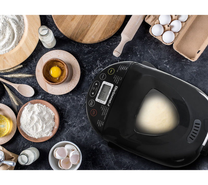 Elite Gourmet 2-lb Programmable Bread Machine Maker — View 8