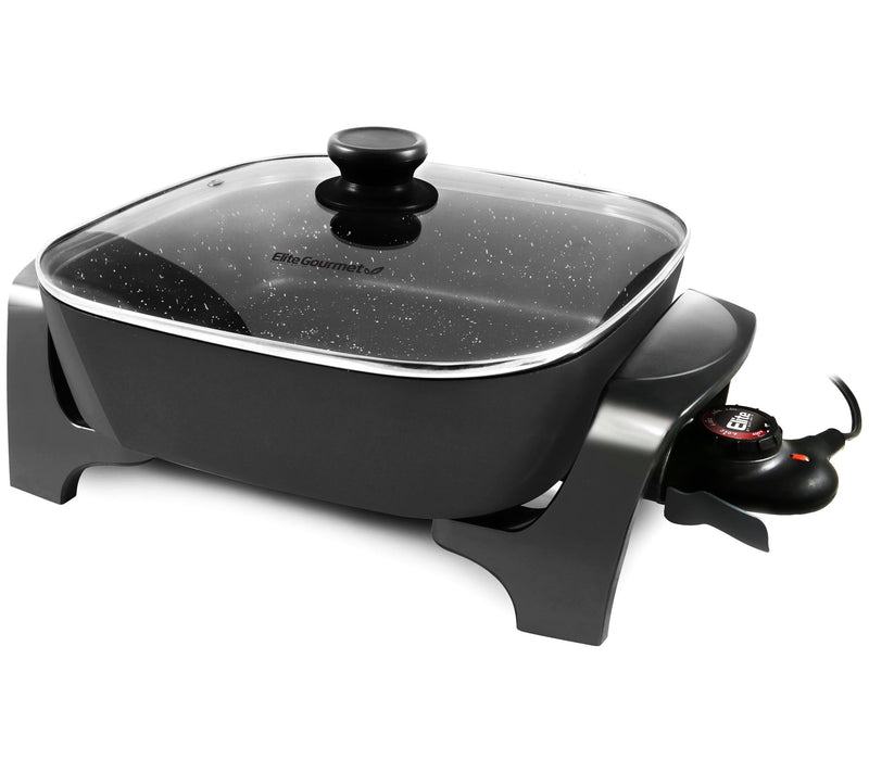 Elite Gourmet 12"x 12" Extra-Deep Electric Skillet — Main view