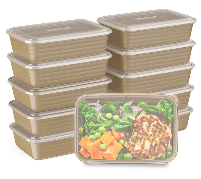 Bentgo Prep 10-Pack 1-Compartment Meal Prep Container — View 3