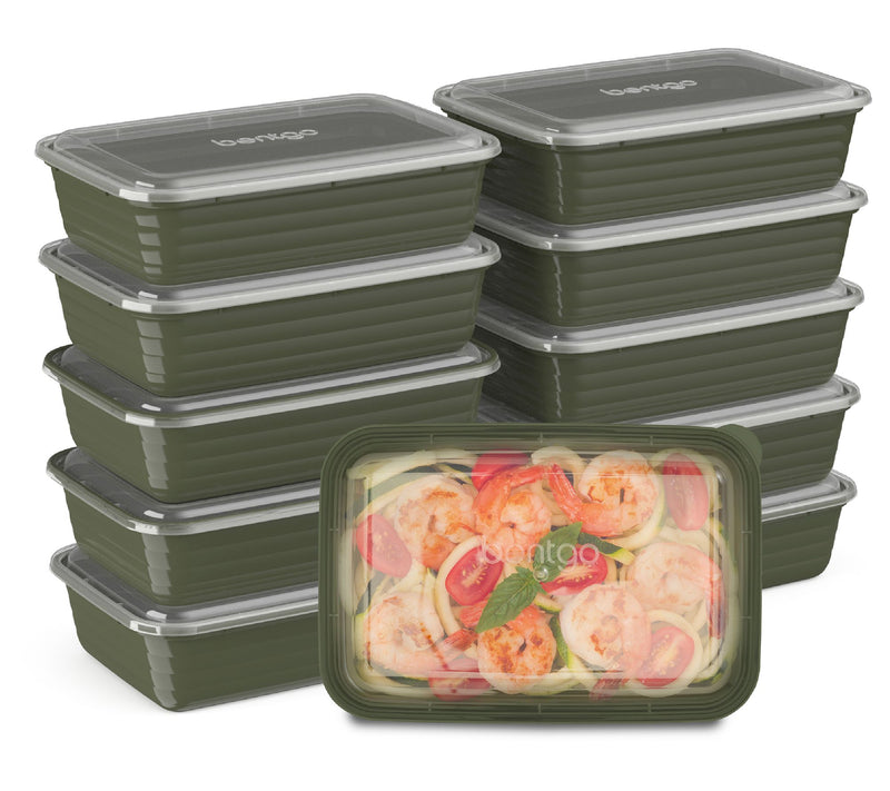 Bentgo Prep 10-Pack 1-Compartment Meal Prep Container — View 5