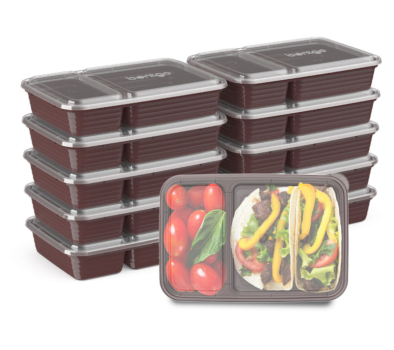 Bentgo Prep 10-pack 2-Compartment Meal Prep Container — View 5