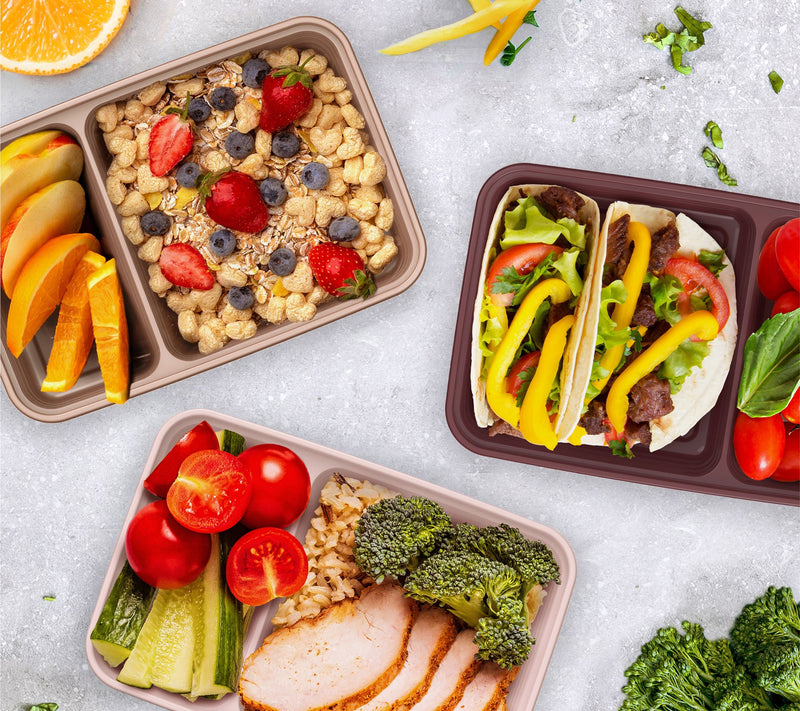 Bentgo Prep 10-pack 2-Compartment Meal Prep Container — View 8