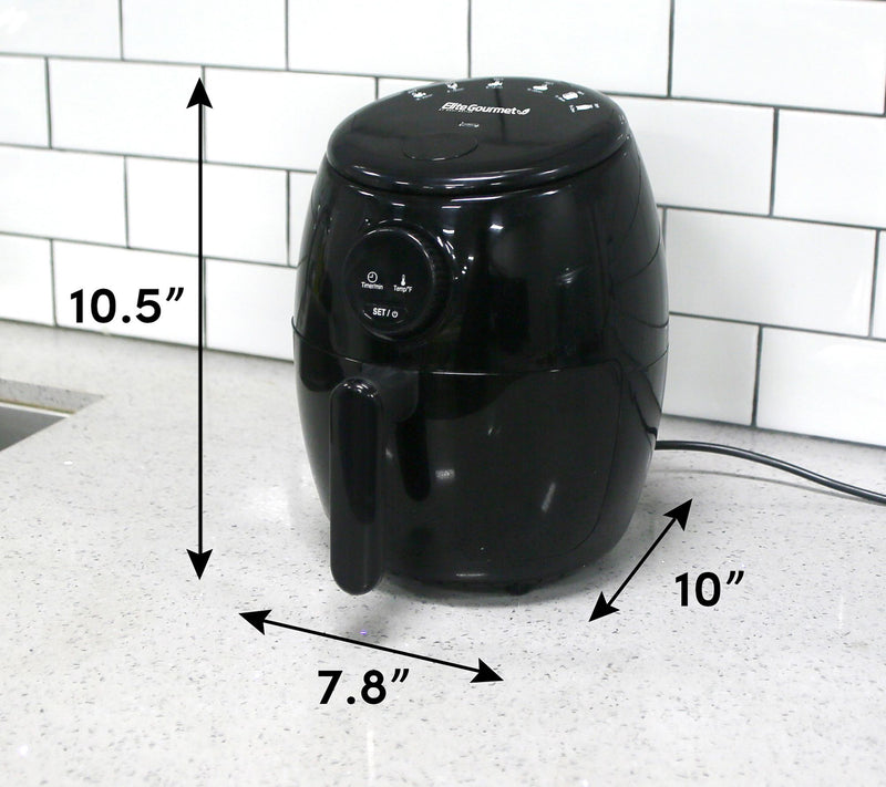 Elite Gourmet 2.1-qt Compact Digital Air Fryer — View 7