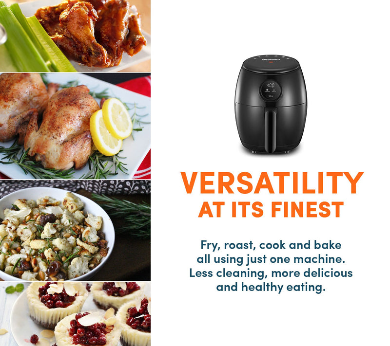 Elite Gourmet 2.1-qt Compact Digital Air Fryer — View 6