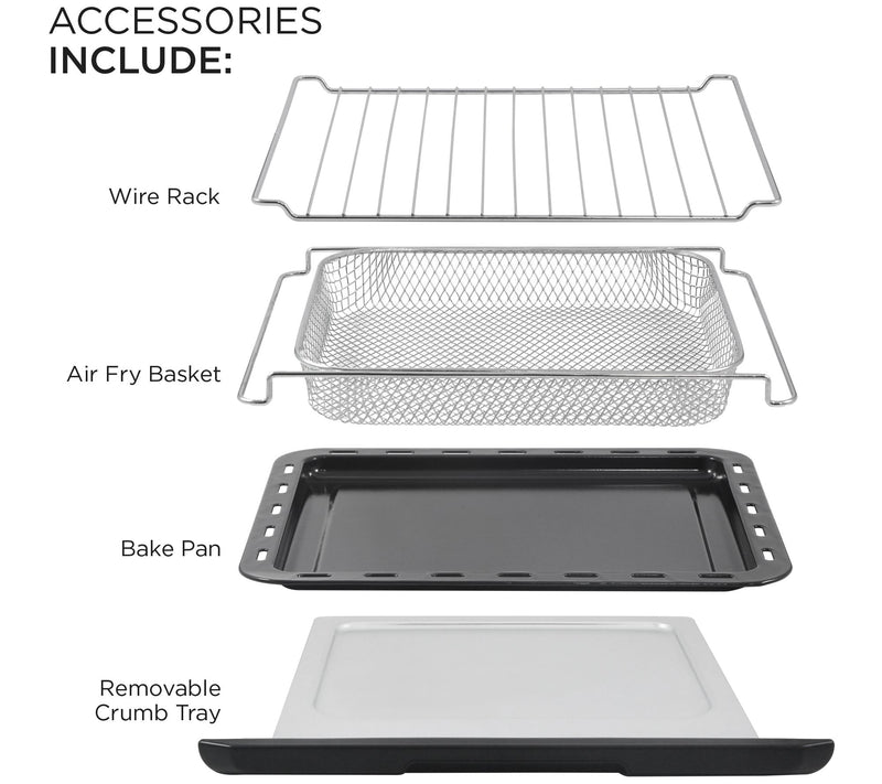 Elite Gourmet X-Large 25L Air Fryer Oven — View 4