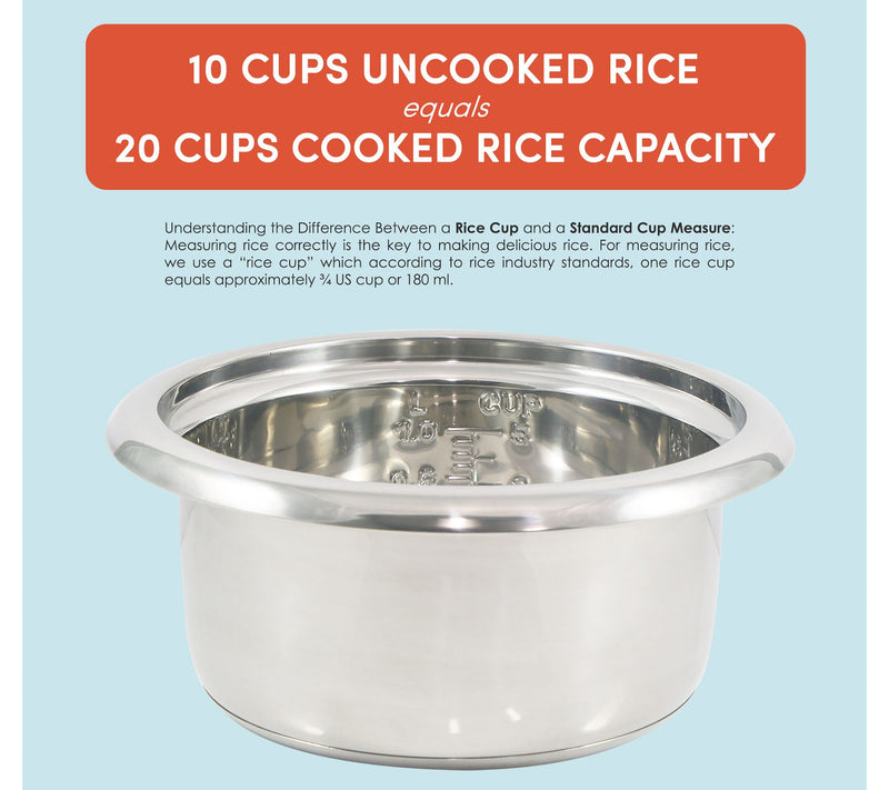 Elite Gourmet 10-cup Rice Cooker — View 2