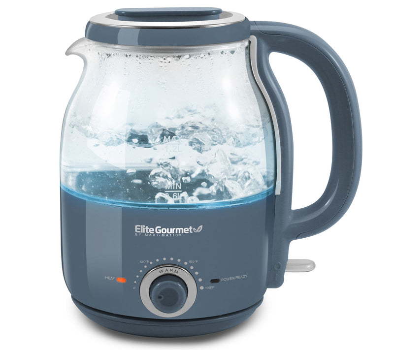Elite Gourmet 1.2L Electric Honeypot Glass Kettle — View 7
