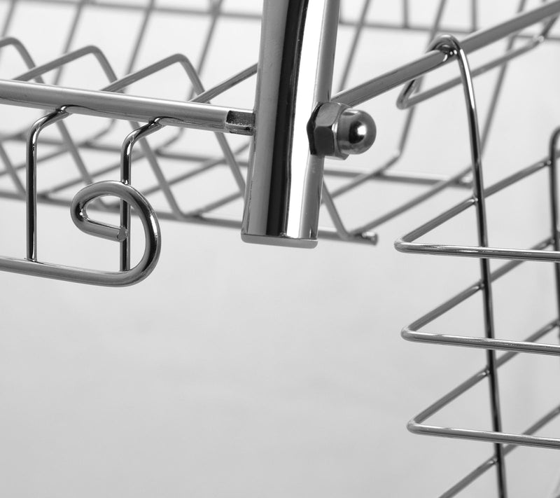 MegaChef 16 In. Two Shelf Dish Rack — View 3
