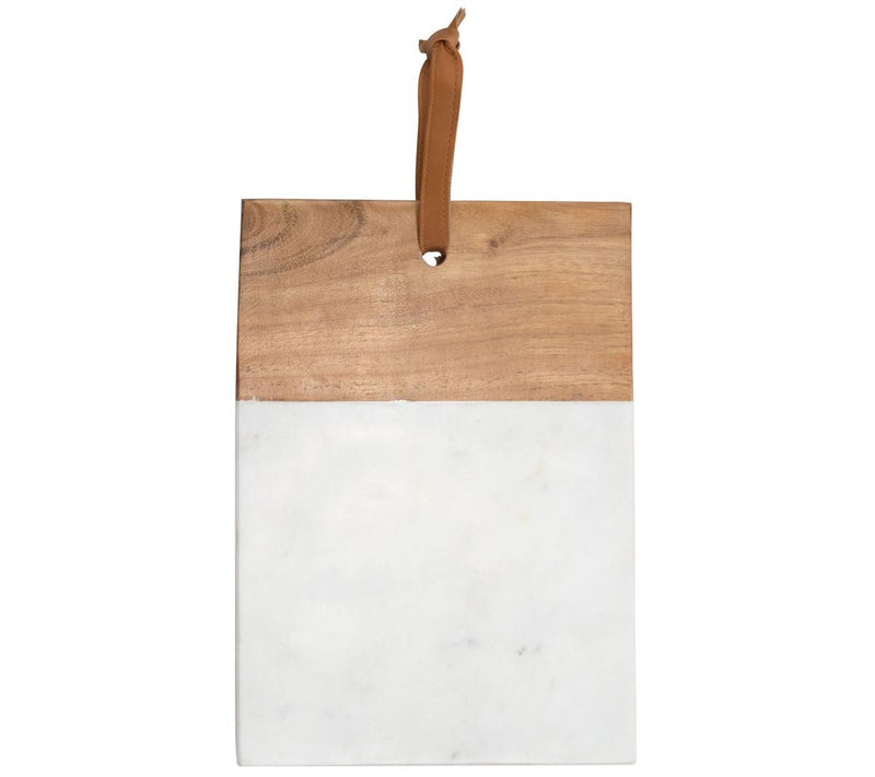 Foreside Home & Garden Small Marble Wood Cutting Board — Main view