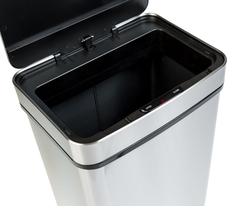 Honey-Can-Do 50-Liter Trash Can with Motion Sensor — View 7