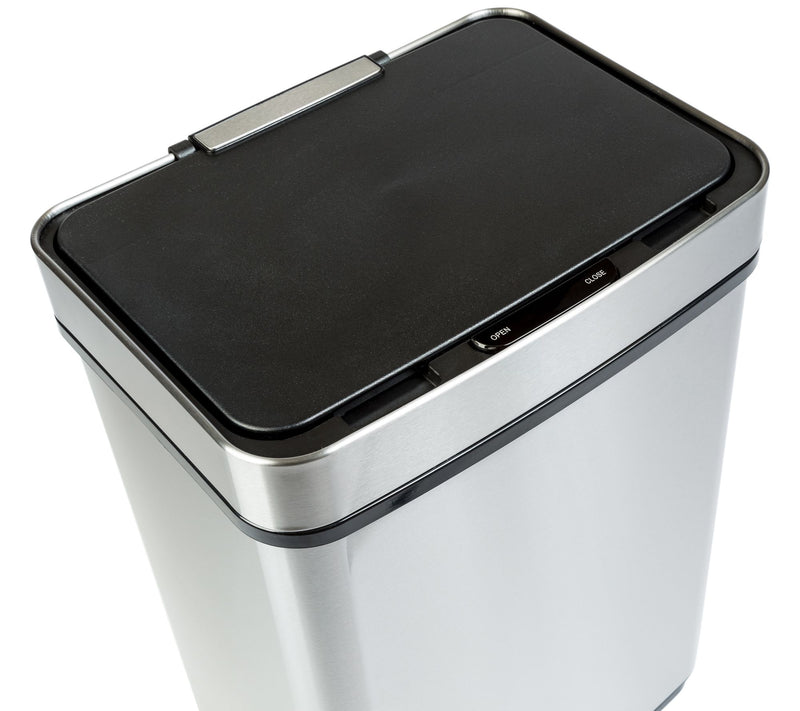 Honey-Can-Do 50-Liter Trash Can with Motion Sensor — View 8