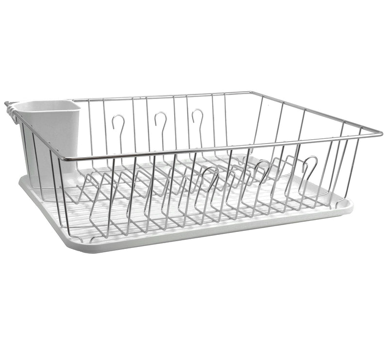 MegaChef 17.5" Single-Level Dish Rack — View 8